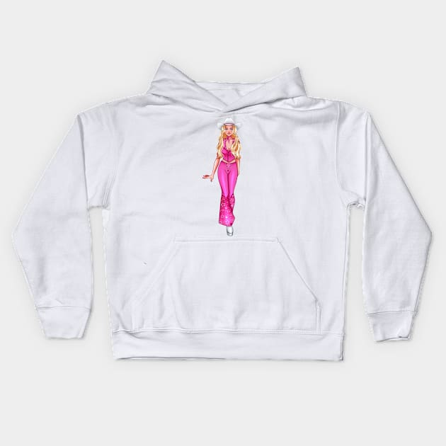 Barbie Kids Hoodie by Smilla